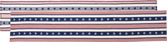 Stars And Stripes Table Runner