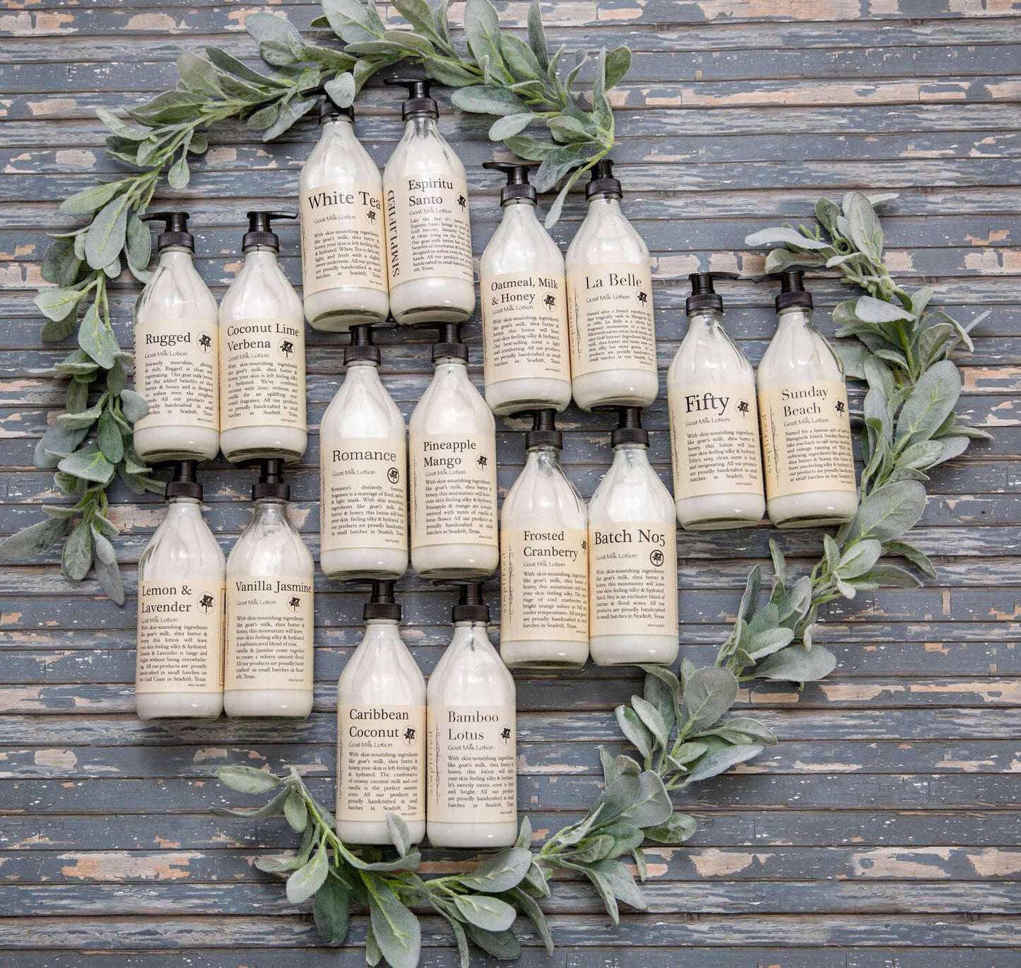 16oz Goat Milk Lotion: Grace