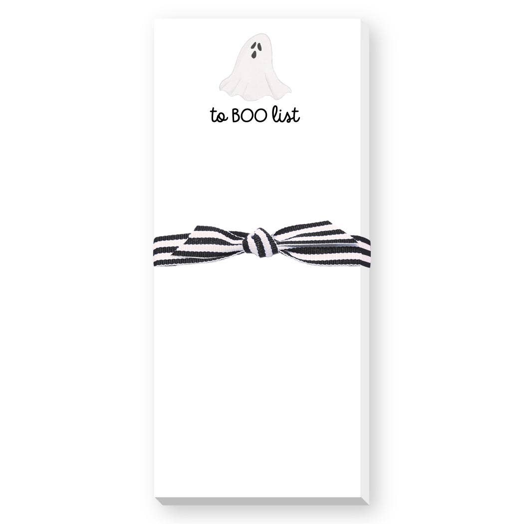 To Boo List Skinnie Notepad