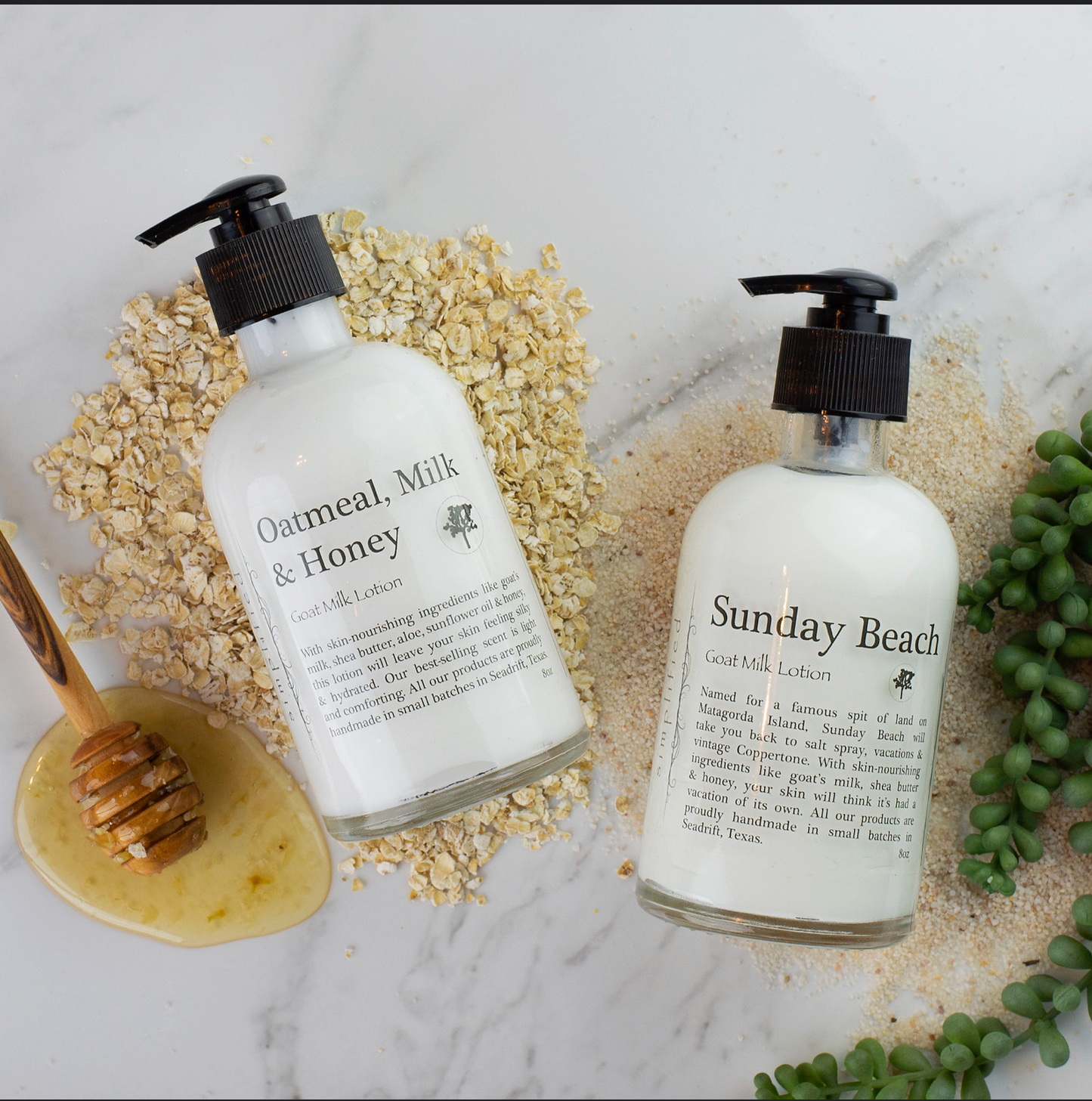 8oz Goat Milk Lotion: Grace