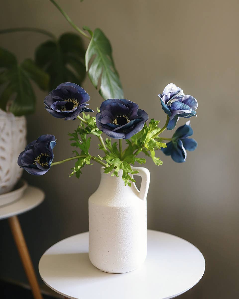 Real Touch Blue Anemone 17.5”