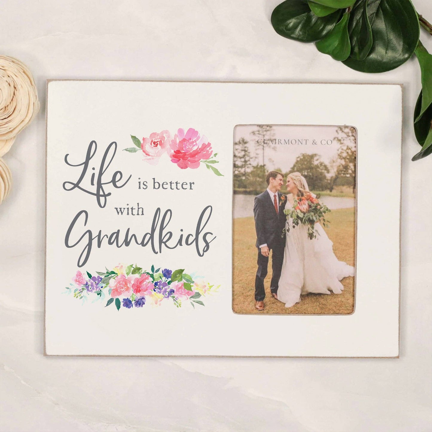4x6 Photo Frame - Life is Beautiful with Grandkids