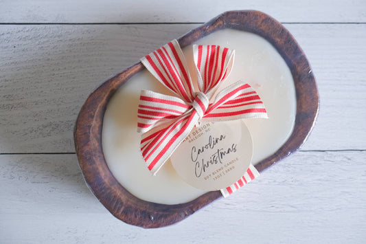 Carolina Christmas | Holiday Favorites Candles 3 wick dough bowl