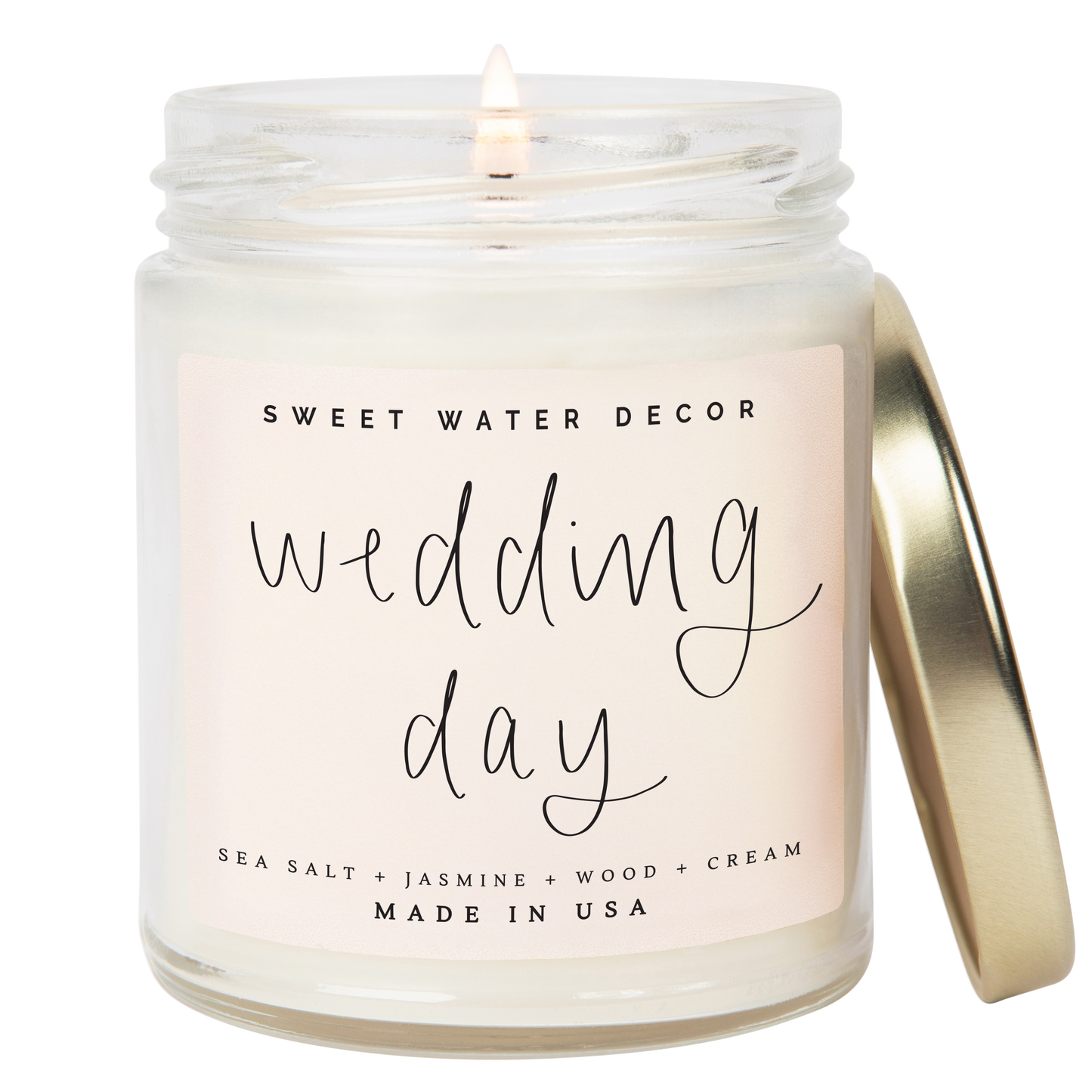 Wedding Day 9 oz Soy Candle - Home Decor & Wedding Gifts