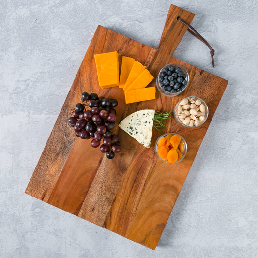 Artisan Wood 18x14x1 Natural Wood Acacia Serving Board