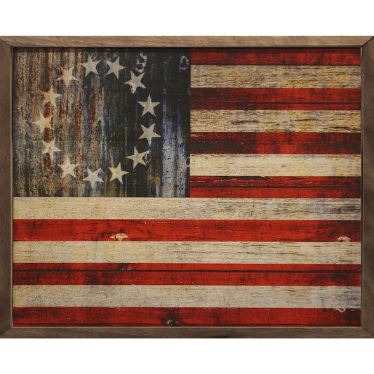 Colony Flag: 10 x 8 x 1.5