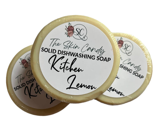 Lemon Eucalyptus Solid Dish Soap Refill