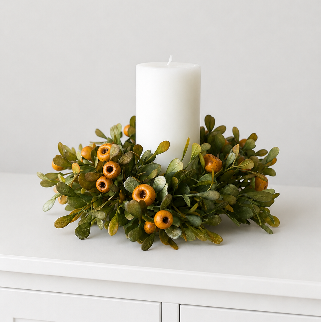 October Sunset Candle Ring