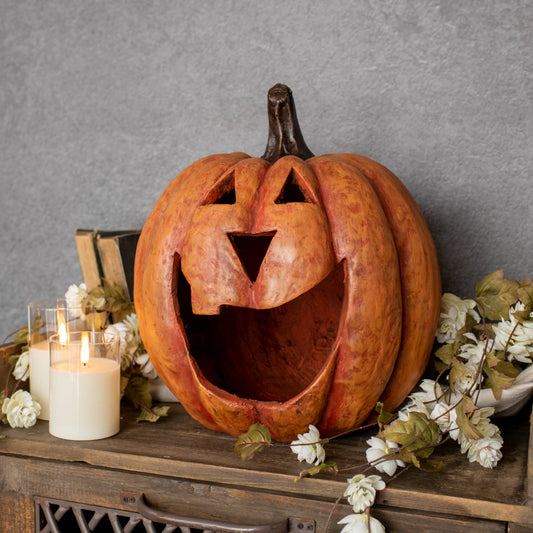 15" Orange Big Mouth Pumpkin