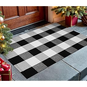 Buffalo Plaid Area Rug 2x3 Ft