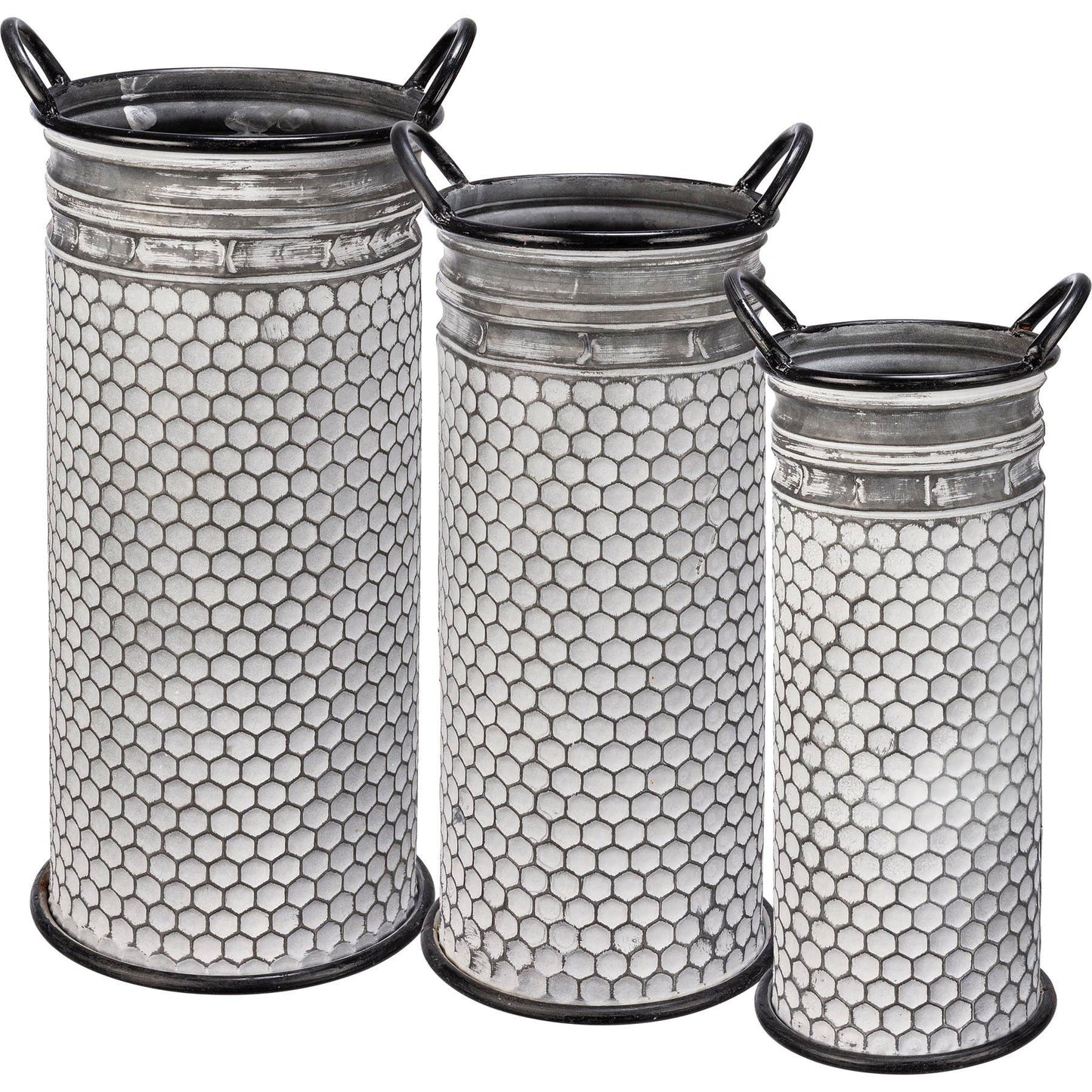Honeycomb Tall Bucket Set