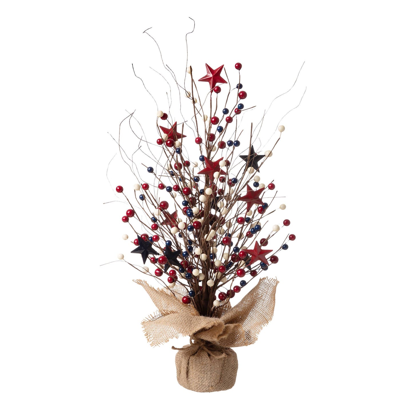 20 in H Patriotic Berry Table Tree