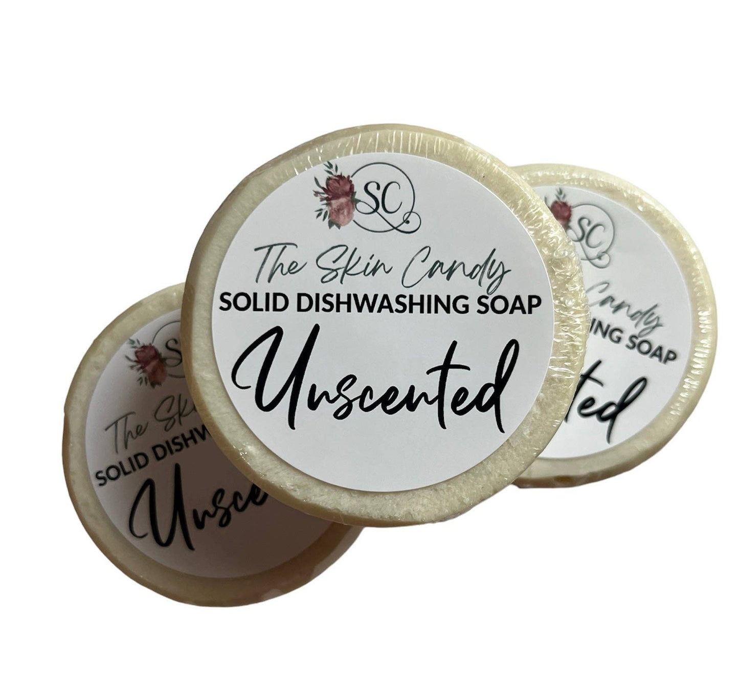 Solid Dish Soap | Refill | Plastic Free | Zero Waste | Vegan: LEMON EUCALYPTUS