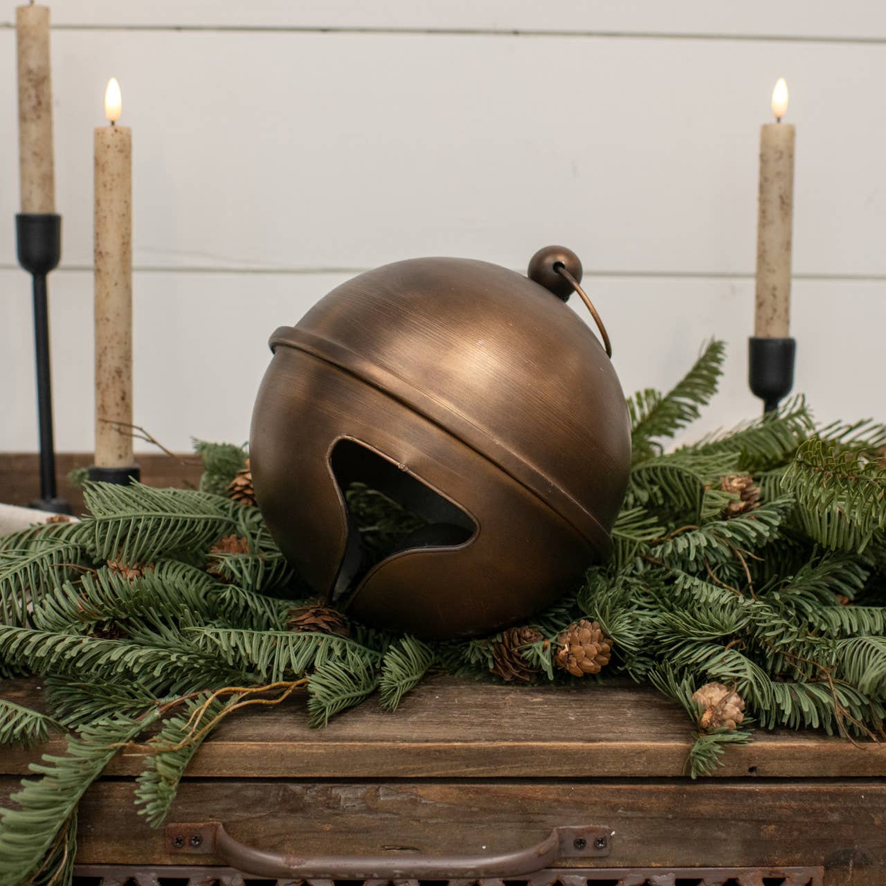 8.25" BRONZE SLEIGH BELL