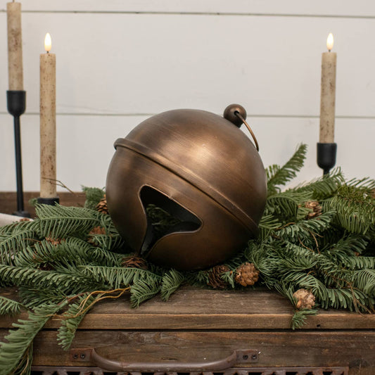 8.25" BRONZE SLEIGH BELL