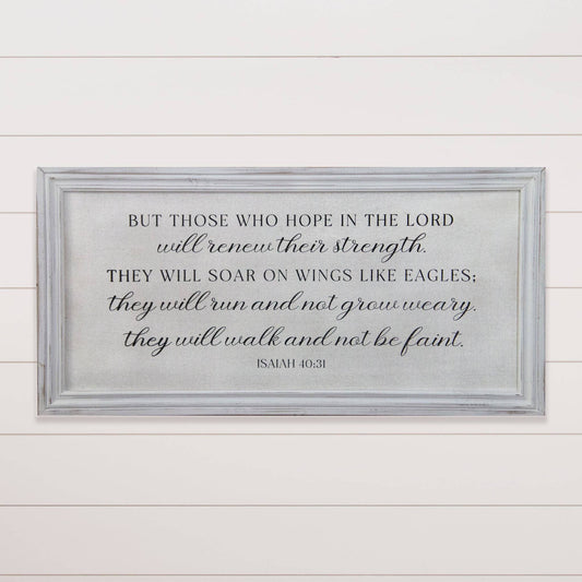 Sign - Isaiah 40:31 (PC)