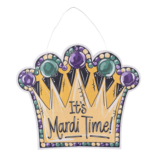 Mardi Gras Crown / Crawfish Bucket Burlee