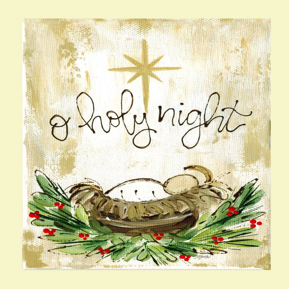 Oh Holy Night Pillow Swap