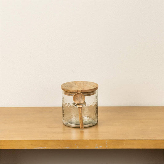 Spoonhold Glass Storage Canister - Small