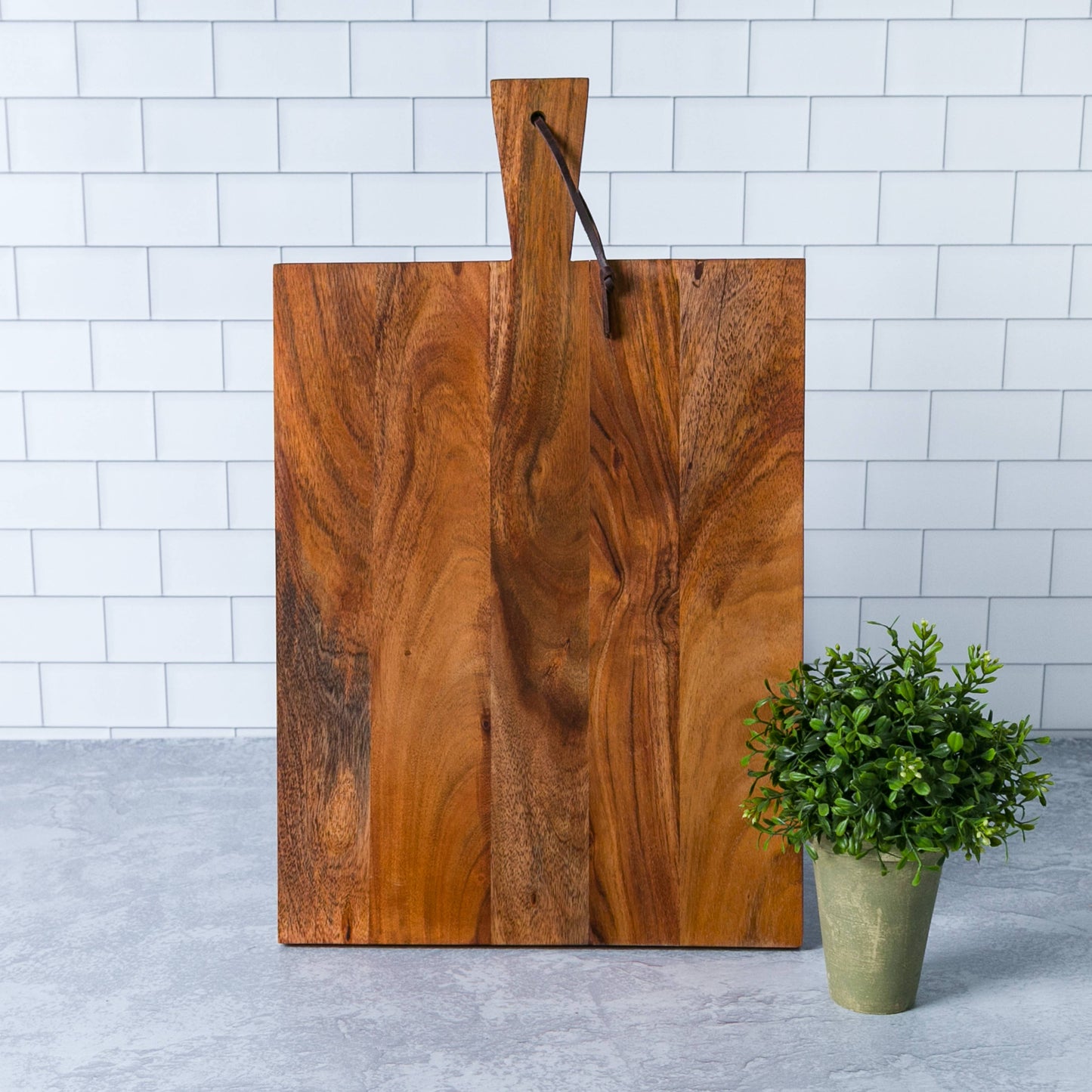 Artisan Wood 18x14x1 Natural Wood Acacia Serving Board