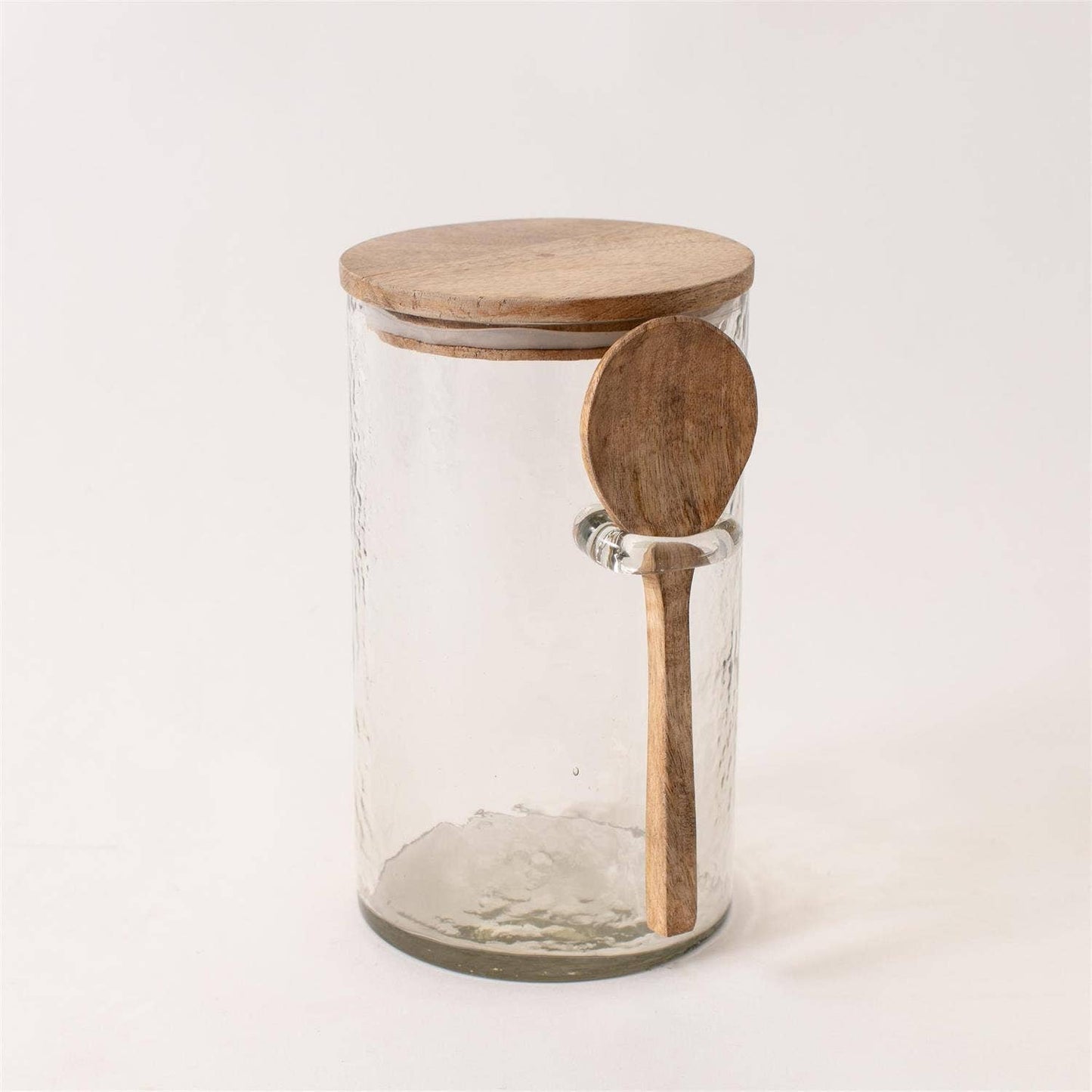 Spoonhold Glass Canister, Lg