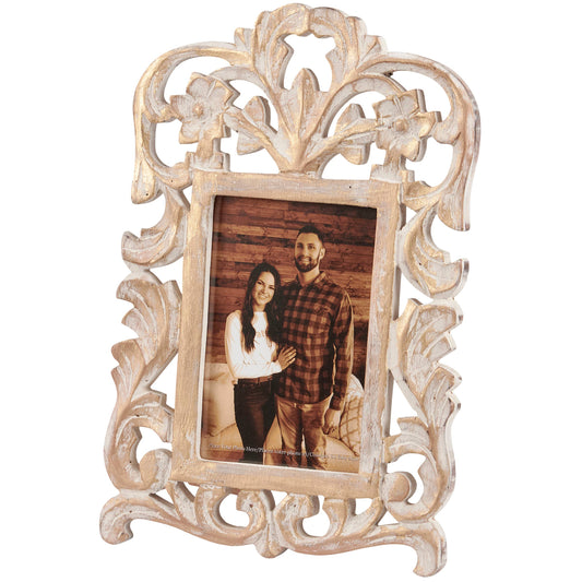 Gold Filigree Photo Frame