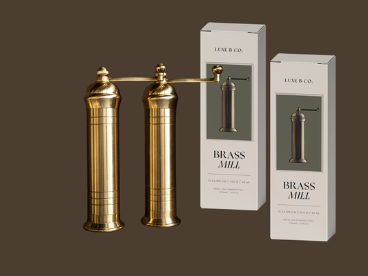 Brass Mill Grinders Luxe B Co.