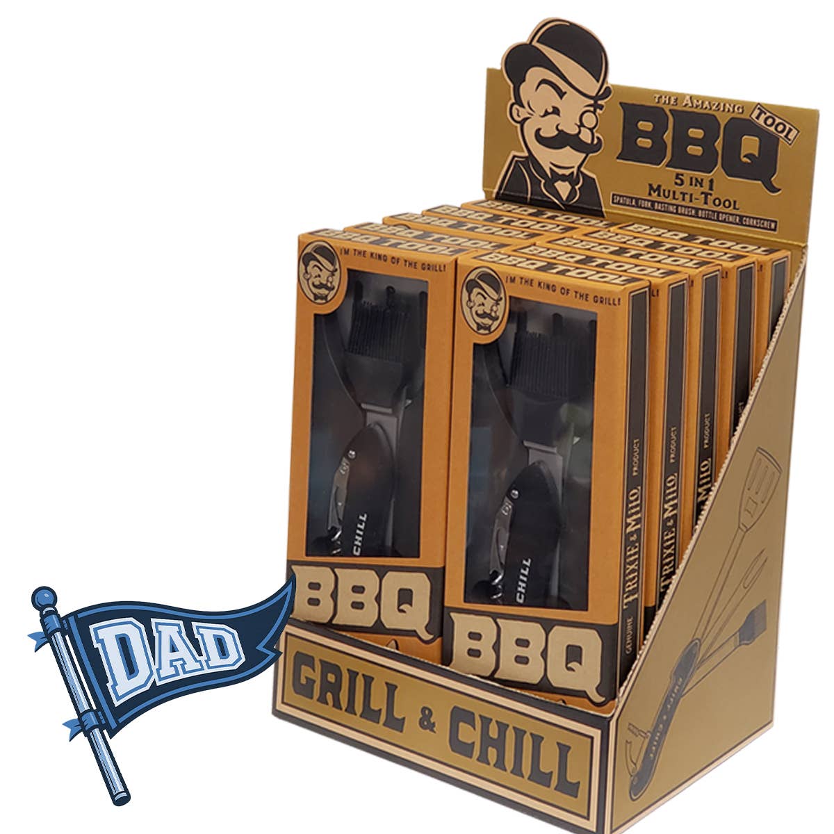 Grill & Chill 5-in-1 – BBQ Multi-Tool Set