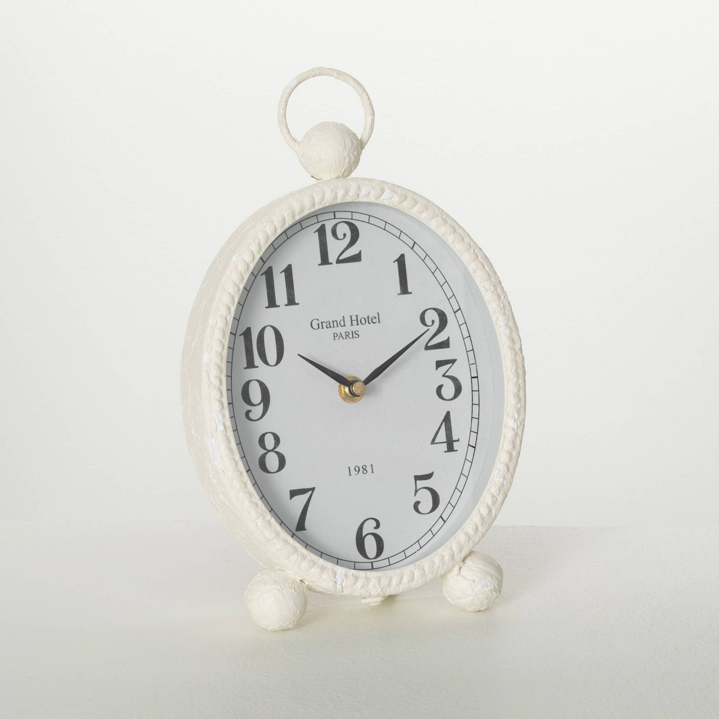 White Desk Clock