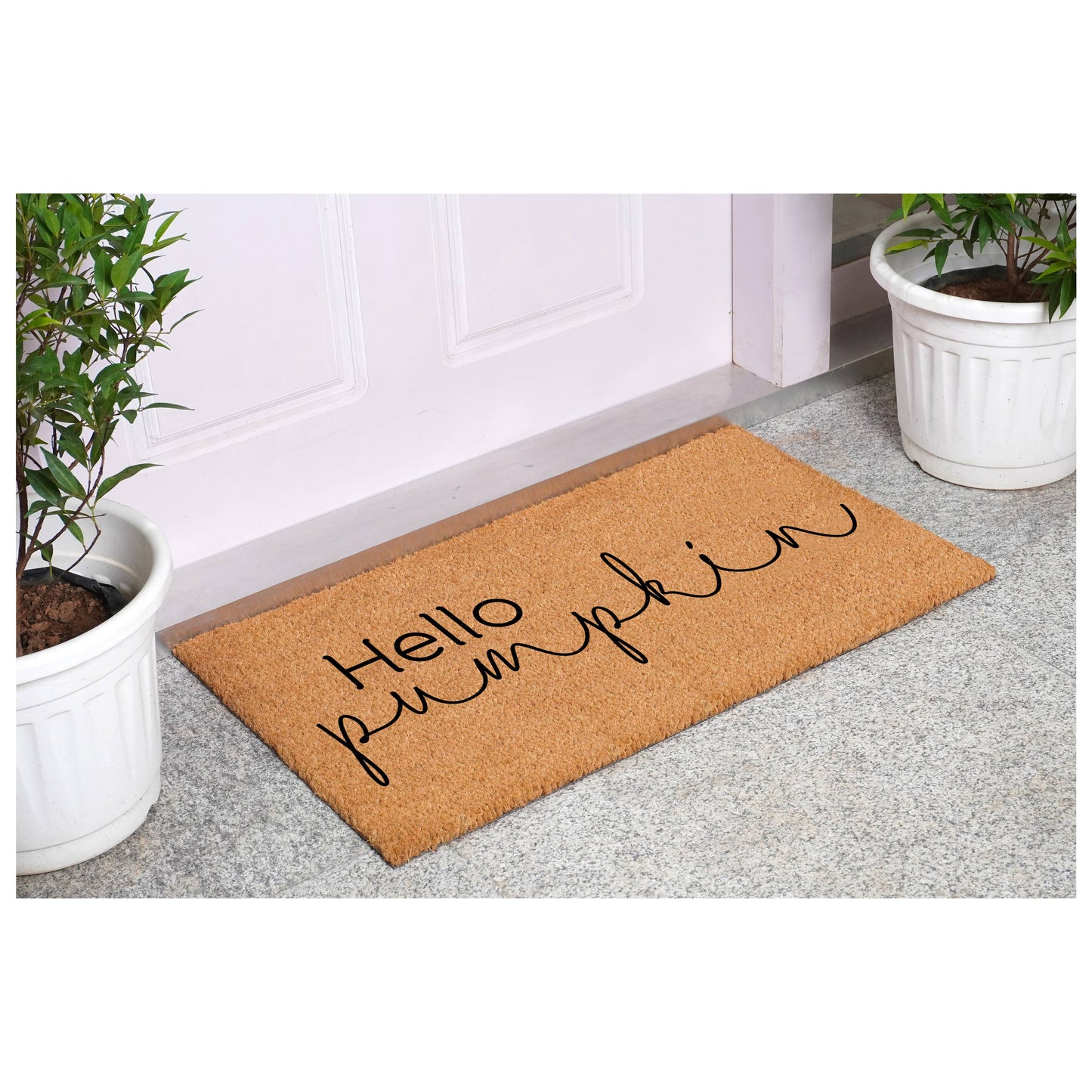Hello Pumpkin Fall Doormat: 17 x 29