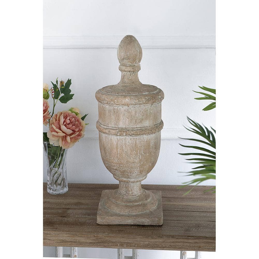 8x8x22" Chester Finial Decorative Accent - Large