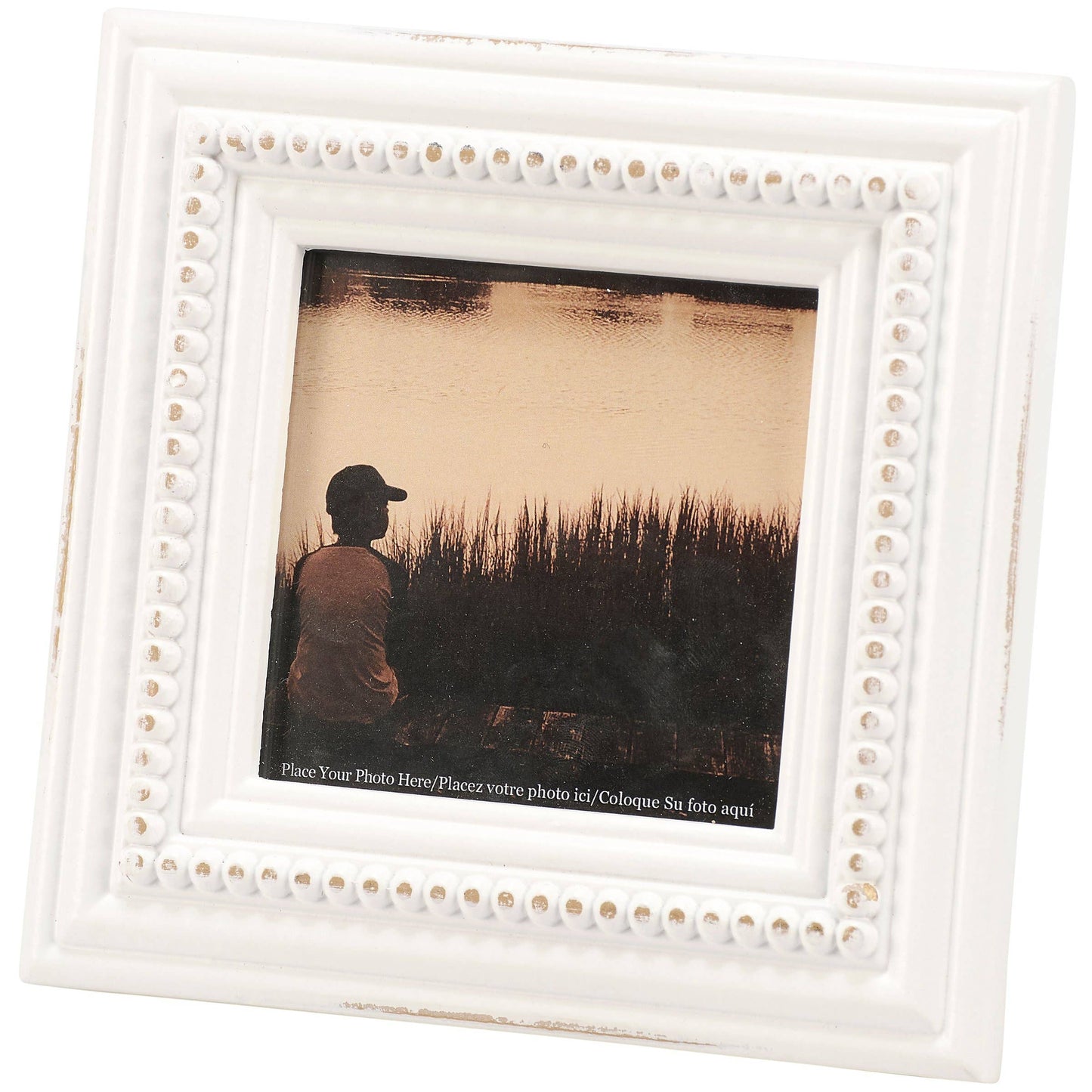 Square Beaded Photo Frame