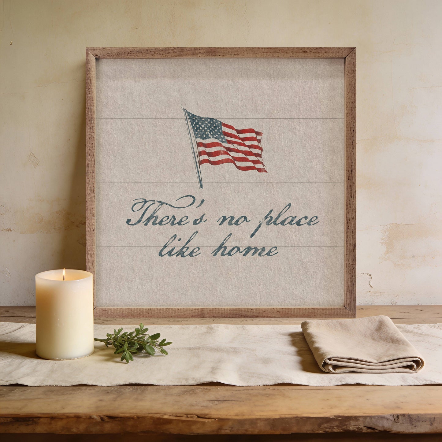 No Place Like Home Americana: 8x8