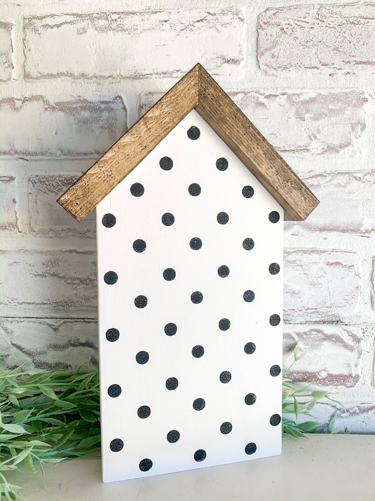 Home Sweet Home House Wood Sign: Both Sizes / Jacobean