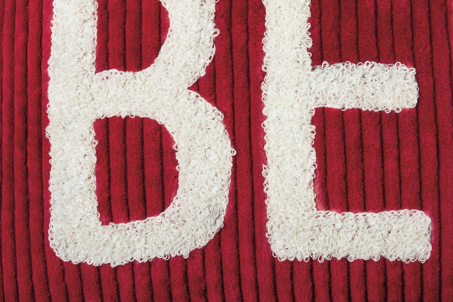 Believe Corduroy Pillow