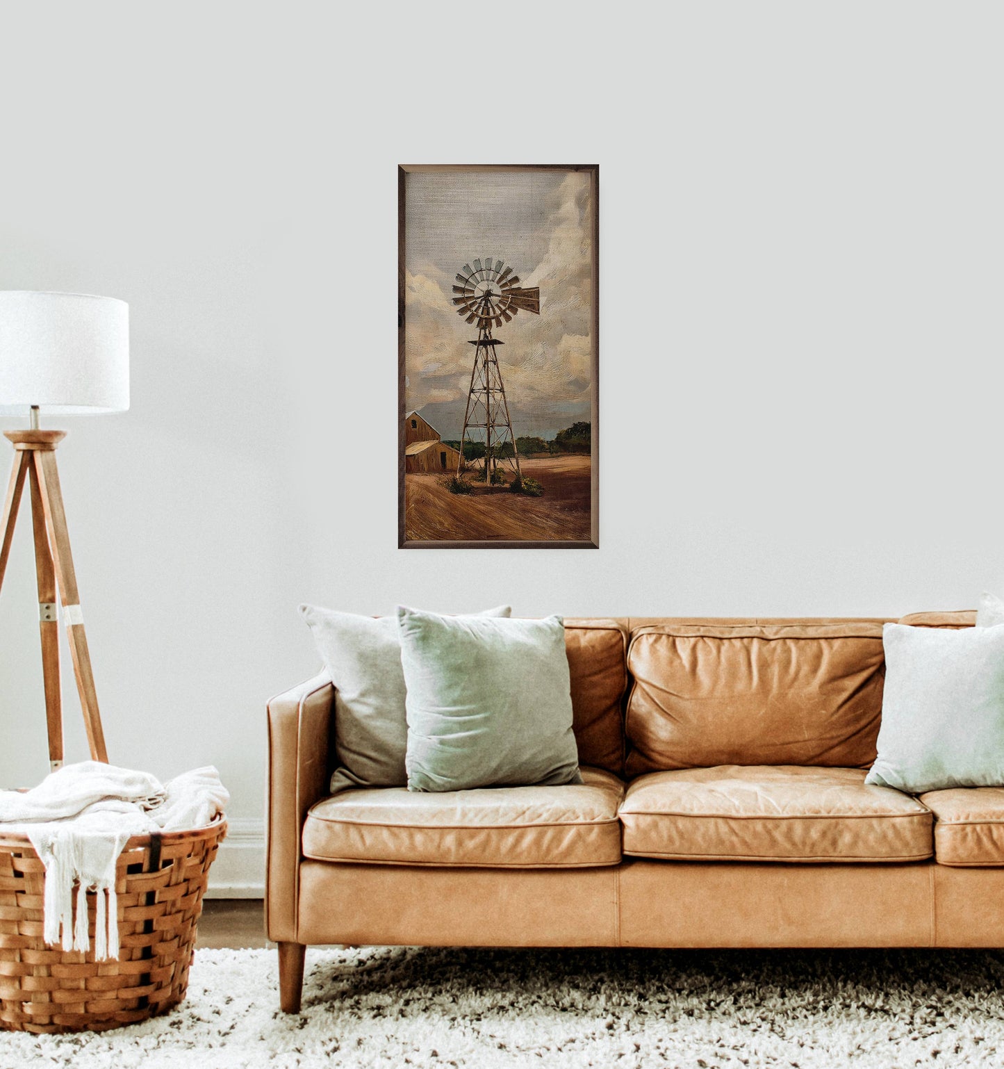 Windmill On The Farm: 18x36
