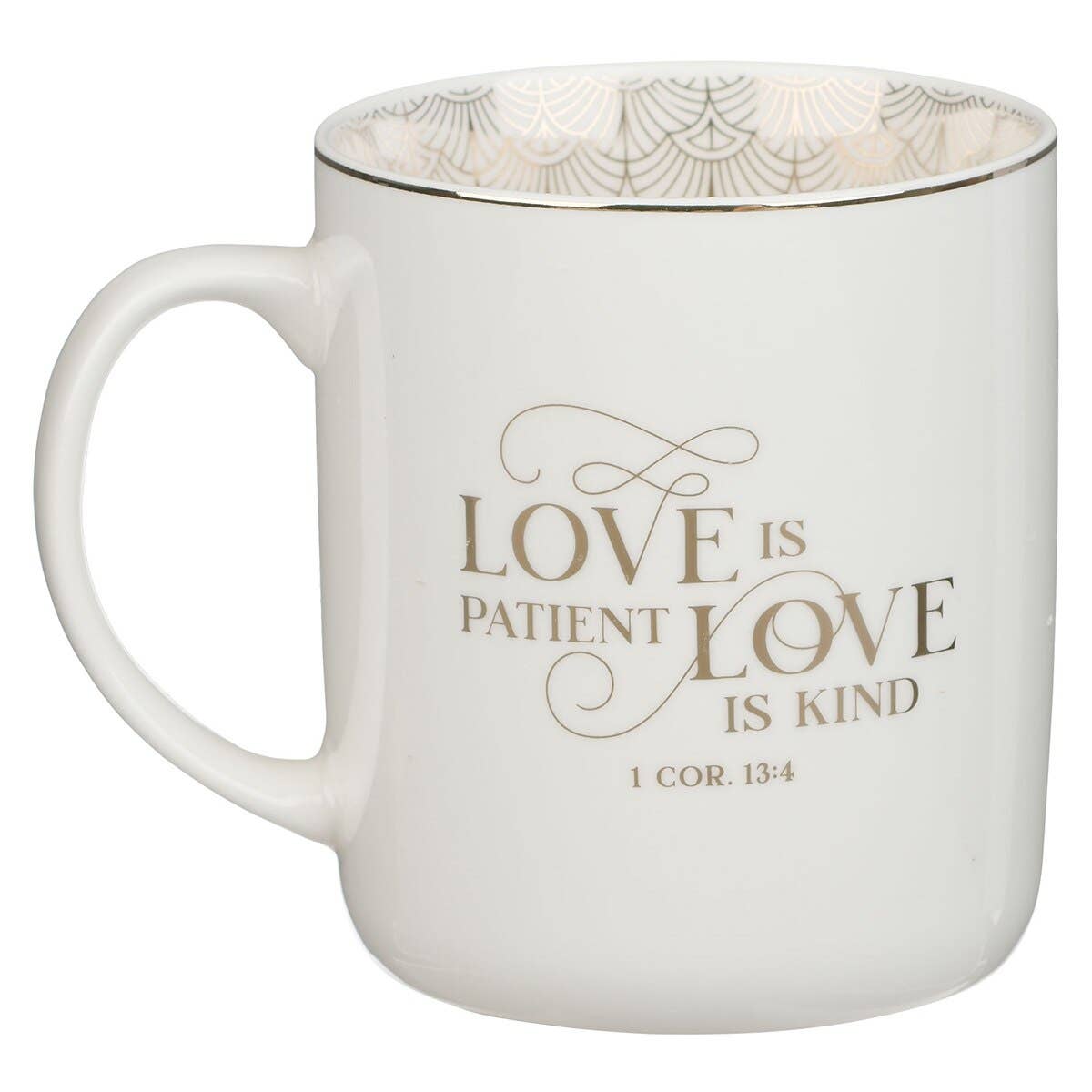 Mr. & Mrs. 1 Cor. 13:4 Mug Set