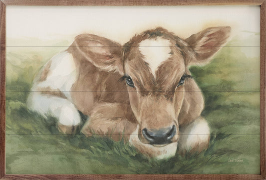 Gentle Calf By Leslie Trimbach: 16x10