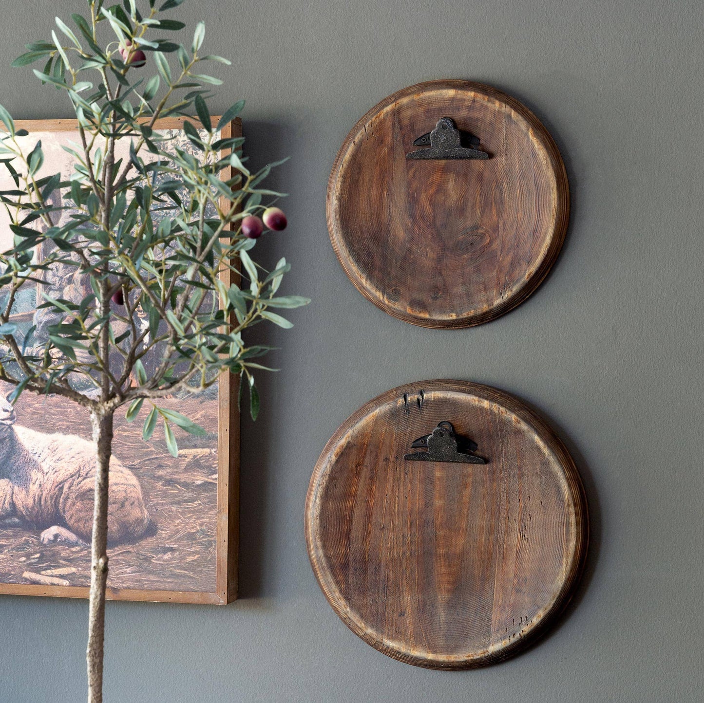 Barrel Top Hanging Photo Holder, Large