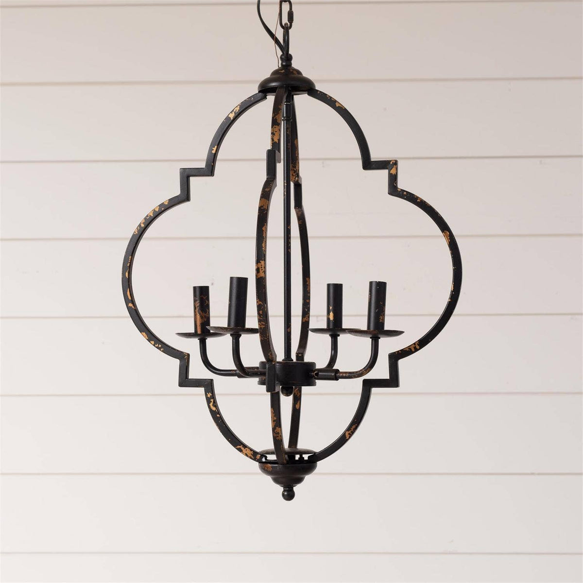 Quatrefoil Style Pendant Chandelier (PC)