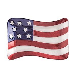 American Flag Plate
