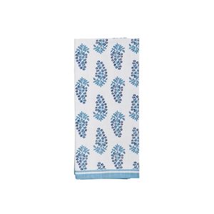 Blooms Blue Block Towel