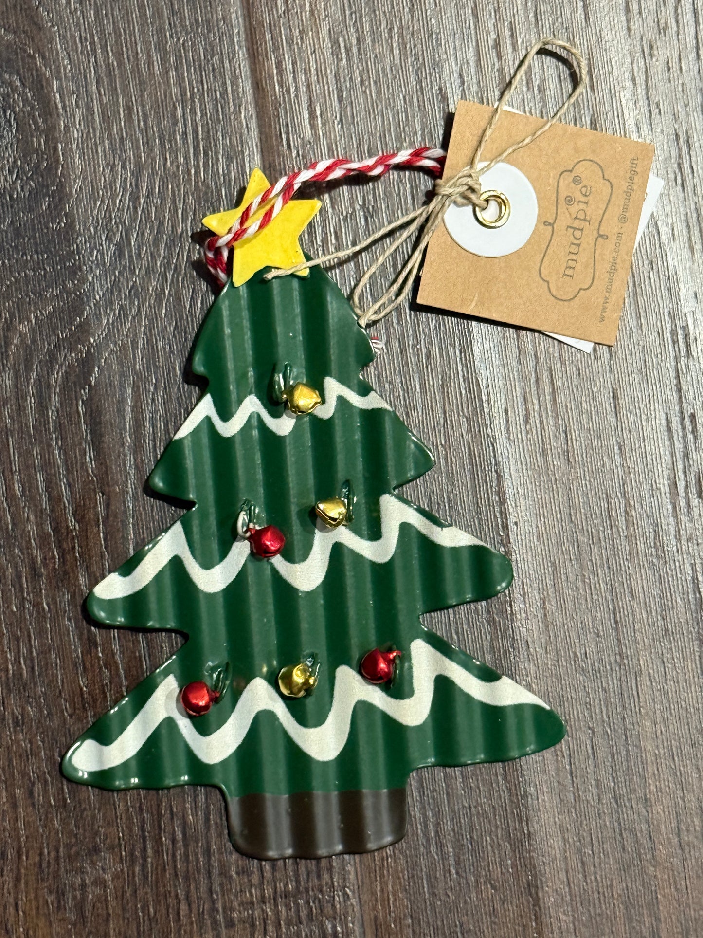 Christmas Tree Tin Ornament