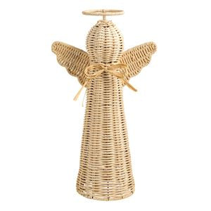 Large Rattan Angel