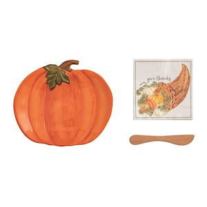 Orange Cheese Plate