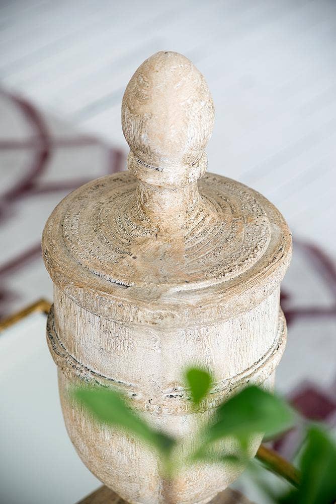 8x8x22" Chester Finial Decorative Accent - Large