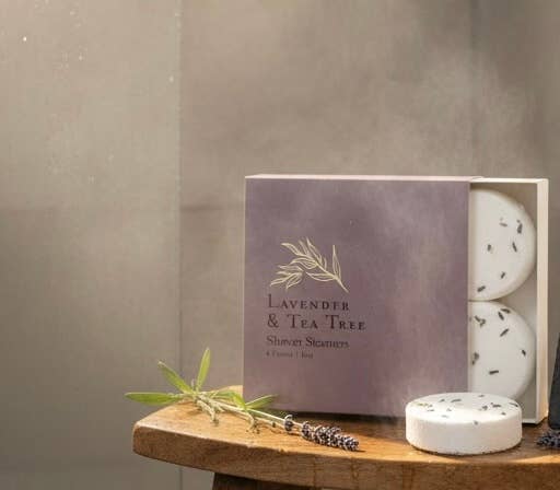 Lavender & Tea Tree l Shower Steamer Gift Set 