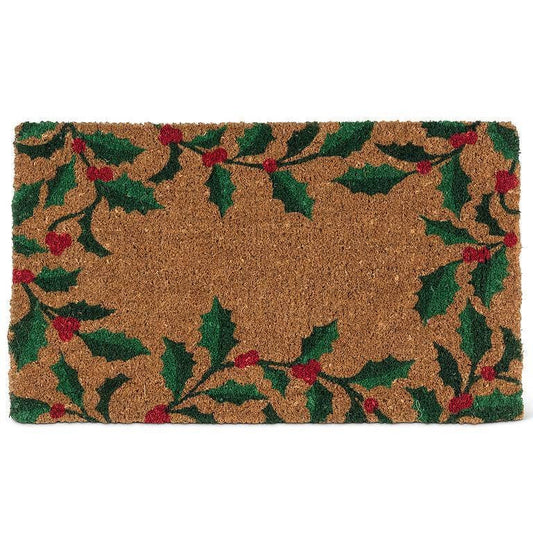 Holly Border Doormat