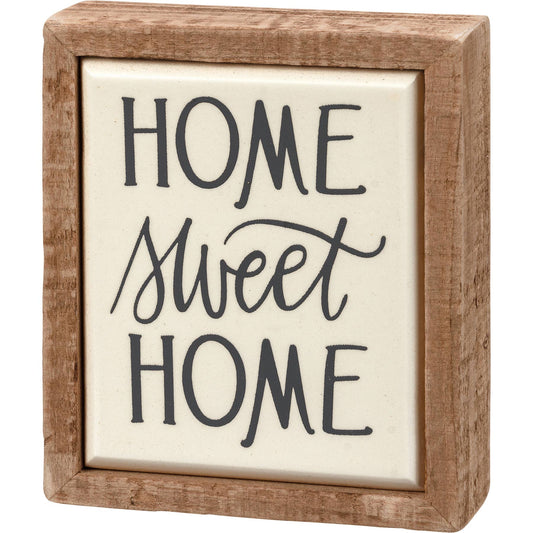 Home Sweet Home Box Sign Mini