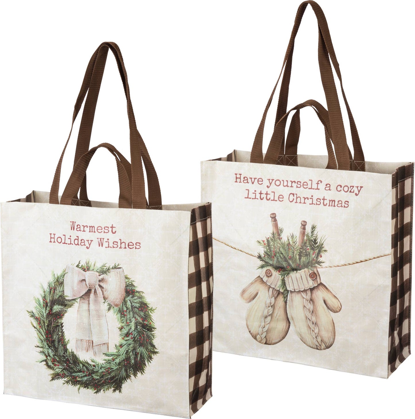 Warmest Holiday Wishes Market Tote